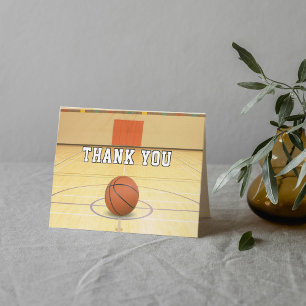 Basketbalveld Sport Bedankkaart