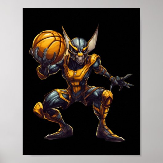 basketbalwesp poster (Voorkant)