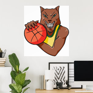 basketbalwolf poster