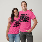 basketbalwoord t-shirt (Unisex)