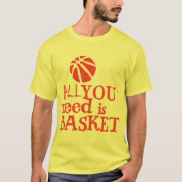 basketket all you need citcitballon sport t-shirt