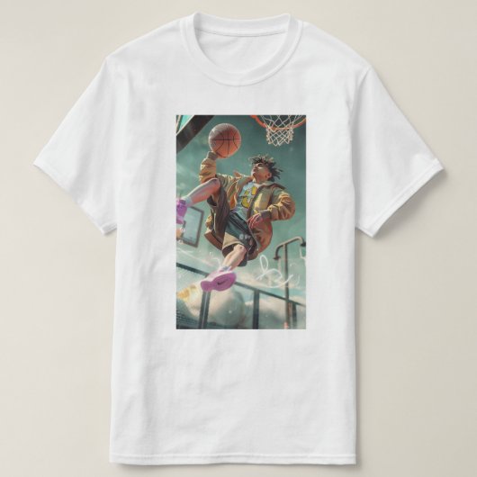 BASKET'S AURA T-SHIRT (Design voorkant)