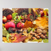 Baskets vol van het najaar poster (Voorkant)