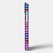 Basketstijl op donkerroze, lila, paars Case-Mate iPhone case (Achterkant / Links)