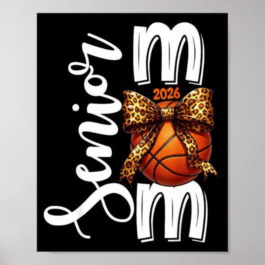 Baskettebalmoeder van de bovenbouw klas van 2026 s poster (Voorkant)