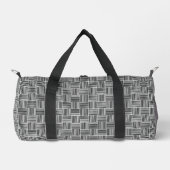 Basketweave Design Duffel Bag Plunjezak (Voorkant)