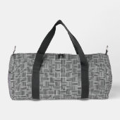 Basketweave Design Duffel Bag Plunjezak (Achterkant)