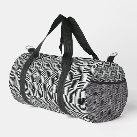 Basketweave Design Duffel Bag Plunjezak (Rechterhoek)