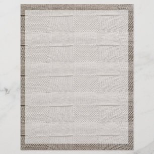 Basketweave Patchwork Knit van Shirley Taylor