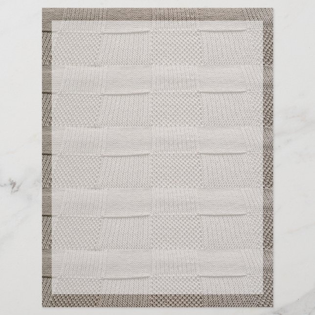 Basketweave Patchwork Knit van Shirley Taylor (Voorkant)
