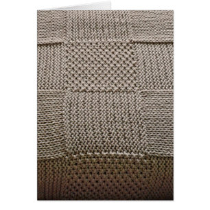 Basketweave Patchwork Knit van Shirley Taylor