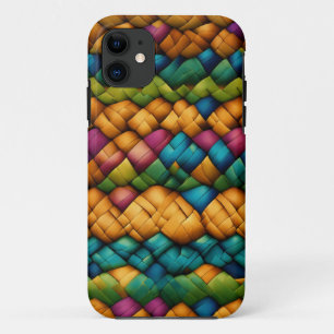 Basketweave patroon Case-Mate iPhone case