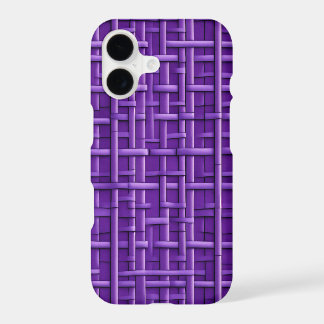 Basketweave patroon in vorstelijk paarse