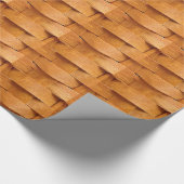 Basketweefpatroon Cadeaupapier (Hoek)