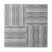 Basketweve Hand Drawn Tegeltje (Voorkant)