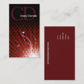 Basketweve Oerwoud aangepast visitekaartje (Voorkant / Achterkant)