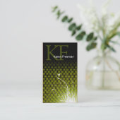 Basketweve Oerwoud aangepast visitekaartje (Staand voorkant)