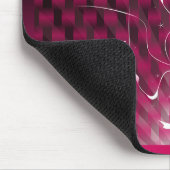 Basketweve Oerwoud Mousepad (magenta) Muismat (Hoek)
