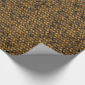 Basketwevepatroon Cadeaupapier (Hoek)
