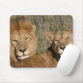 Basking in de zon - Mousepad Muismat (Met muis)