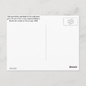 Basking in the Glow of Historic Route 66 Neon Briefkaart (Achterkant)