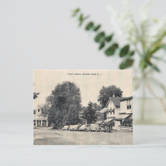 Basking Ridge, New Jersey, straatbeeld, Briefkaart (Staand voorkant)