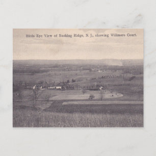 Basking Ridge NJ, Luchtvaart Uitzicht,  Briefkaart