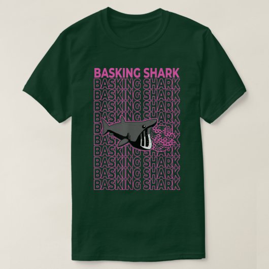 Basking Shark Pastel Aesthetic  T-shirt (Design voorkant)