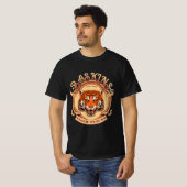 Baskins Real Meat Tiger Snacks  Sign T-Shir T-shirt (Voorkant volledig)