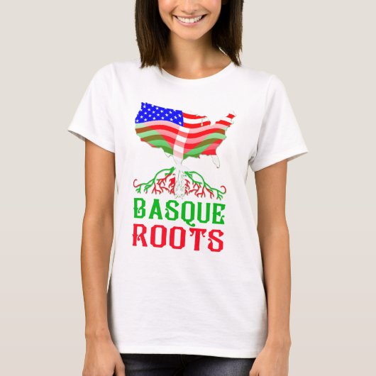 Baskisch Amerikaans T-shirt (Voorkant)
