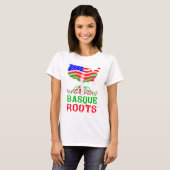 Baskisch Amerikaans T-shirt (Voorkant volledig)