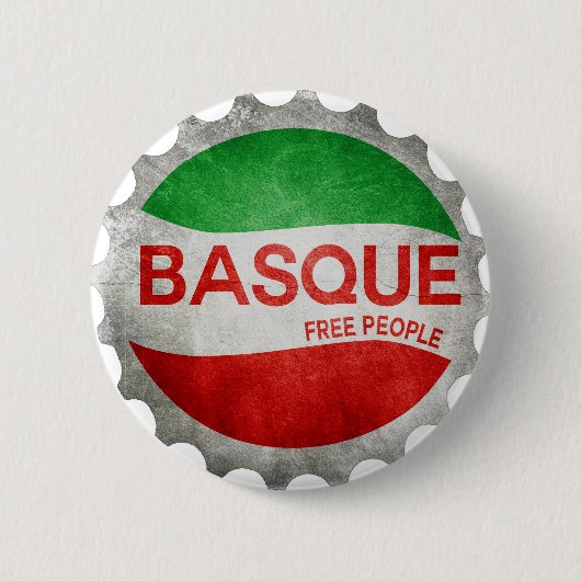 Baskisch Bayonne Euskadi Ronde Button 5,7 Cm (Voorkant)