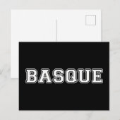 Baskisch Briefkaart (Voorkant / Achterkant)