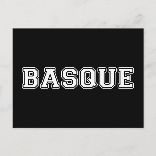 Baskisch Briefkaart (Voorkant)