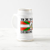 Baskisch Drink Team Beer Stein Bierpul (Voorkant links)