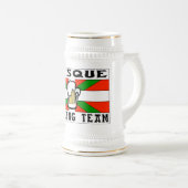 Baskisch Drink Team Beer Stein Bierpul (Voorkant rechts)