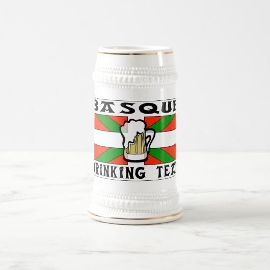 Baskisch Drink Team Beer Stein Bierpul (Center)