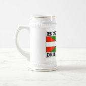 Baskisch Drink Team Beer Stein Bierpul (Links)