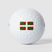 Baskisch Flag Golfballen (Voorkant)