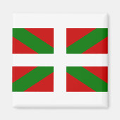 Baskisch Flag Magneet (Voorkant)