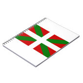 Baskisch Flag Notitieboek (Linkerzijde)