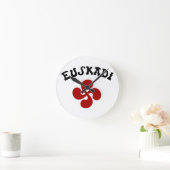 Baskisch kruis Euskadi Rood Ronde Klok (Huis)