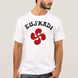 Baskisch kruis Euskadi Rood T-shirt