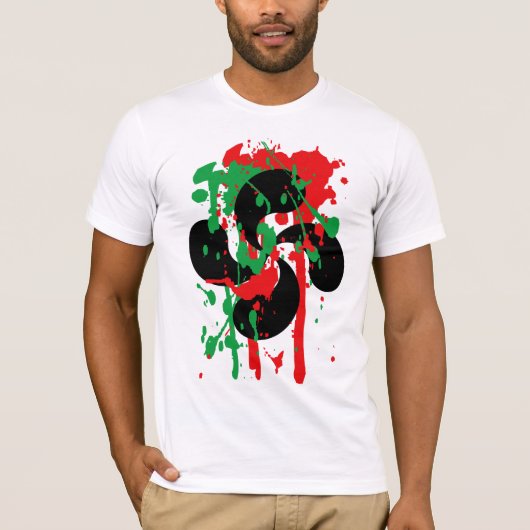 Baskisch kruis Shirt (Voorkant)