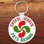 Baskisch kruis sleutelhanger (Voorkant)
