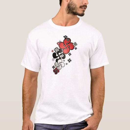 Baskisch kruis t-shirt (Voorkant)