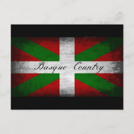 Baskisch land - vlag briefkaart