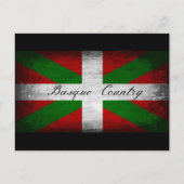 Baskisch land - vlag briefkaart (Voorkant)