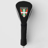 Baskisch landschild golfheadcover (Voorkant)