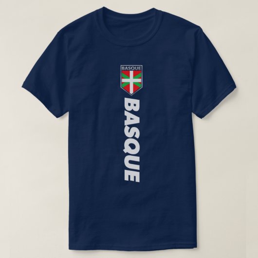 Baskisch Spanje Victory Basque Football Jersey Sty T-shirt (Design voorkant)